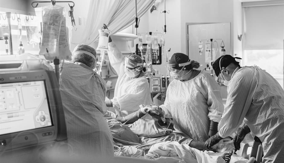 Health System News Inside the ICU During COVID19 Photos from